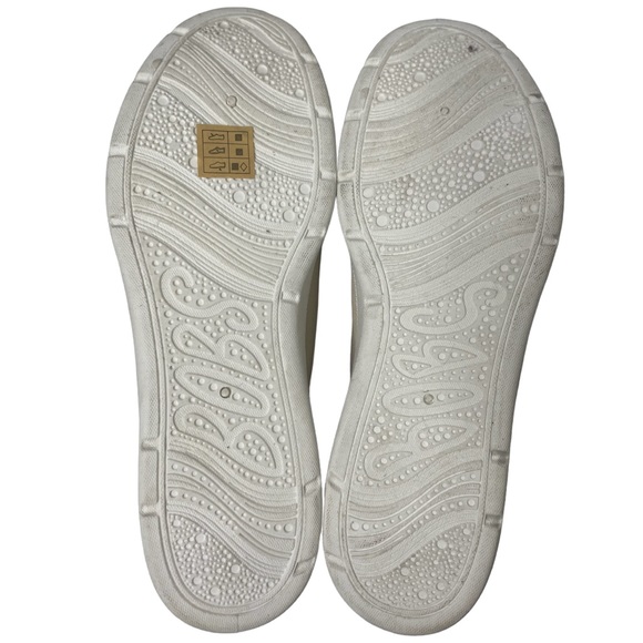 BOBS Sketchers Beyond Simply Earthy Tan Laced Slip On Canvas Sneakers Size 11 - Picture 14 of 16